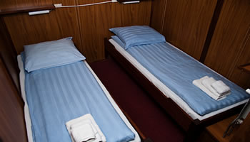 Twin bedded cabin