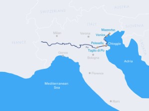 Flavors of Italy map