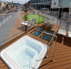 Sundeck of the Viva Tiara