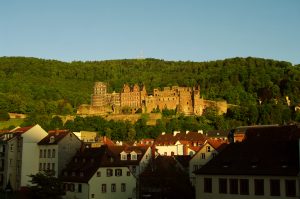 Heidelberg Castle at Sunset